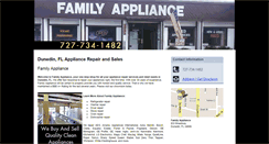 Desktop Screenshot of familyusedappliance.com